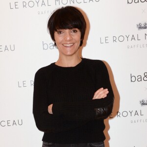 Exclusif - Florence Foresti lors de l'inauguration de la boutique Ba&Sh à l'hôtel Royal Monceau à Paris le 15 mars 2018. © Rachid Bellak / Bestimage