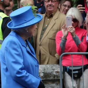 La reine Elisabeth II d'Angleterre a officiellement commencé ses vacances à Balmoral, Royaume Uni, le 6 août 2018, avec une cérémonie militaire d'accueil.