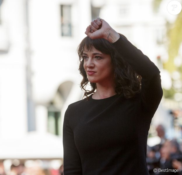Asia Argento - Montée des marches du film « L'Homme qui tua Don Quichotte » lors de la cérémonie de clôture du 71ème Festival International du Film de Cannes. Le 19 mai 2018 © Borde-Moreau / Bestimage