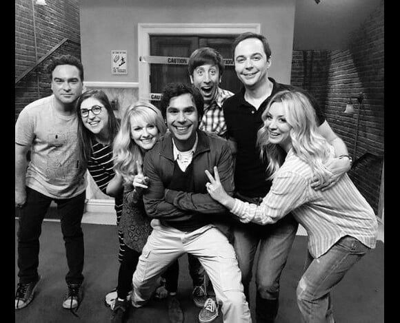 Les acteurs de la série "The Big Bang Theory" - Instagram, 22 août 2018
