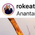 Ronan Keating sur Instagram le 17 février 2018.