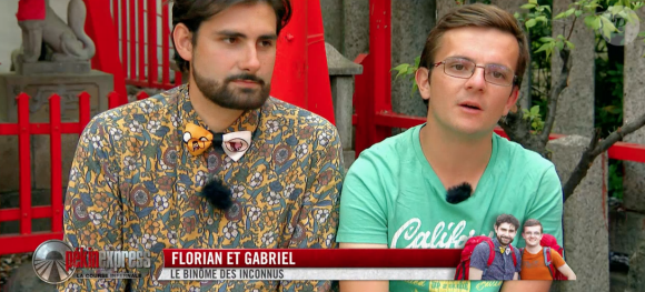 Les candidats de "Pékin Express 2018 : La Course infernale" lors de la demi-finale le 30 août 2018 sur M6.