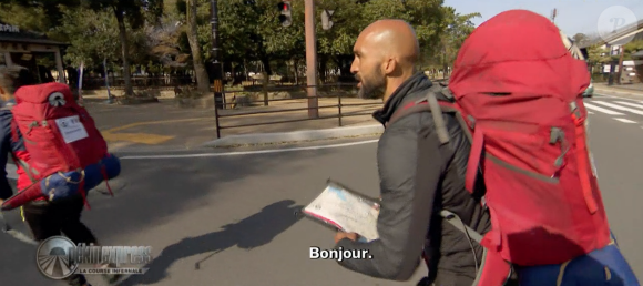 Les candidats de "Pékin Express 2018 : La Course infernale" lors de la demi-finale le 30 août 2018 sur M6.