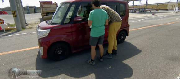 Les candidats de "Pékin Express 2018 : La Course infernale" lors de la demi-finale le 30 août 2018 sur M6.