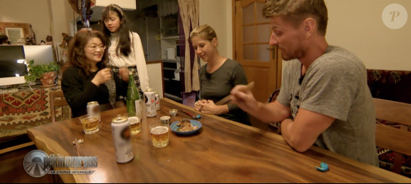 Les candidats de "Pékin Express 2018 : La Course infernale" lors de la demi-finale le 30 août 2018 sur M6.