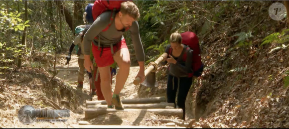 Les candidats de "Pékin Express 2018 : La Course infernale" lors de la demi-finale le 30 août 2018 sur M6.