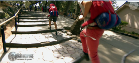 Les candidats de "Pékin Express 2018 : La Course infernale" lors de la demi-finale le 30 août 2018 sur M6.