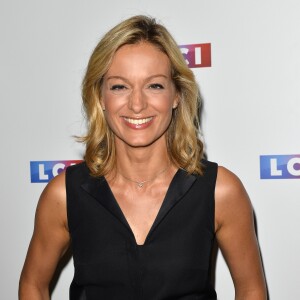 Audrey Crespo-Mara lors du photocall de la conférence de rentrée de la chaine LCI à Boulogne Billancourt le 30 août 2017. © Coadic Guirec / Bestimage