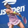 Alizé Cornet lors de son match à l'US Open contre la Suédoise Johanna Larsson, à New York, le 28 août 2018.