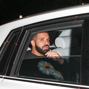 Drake arrive au restaurant Delilah pour l'afterparty des EPSY Awards à Los Angeles, le 18 juillet 2018.  Rapper Drake is seen arriving in style at Delilah nightclub at 2:30 AM for his ESPYS afterparty in West Hollywood.18/07/2018 - Los Angeles