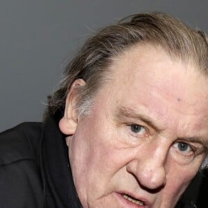 Gérard Depardieu - Salon du livre à la porte de Versailles à Paris le 18 mars 2018. © Cédric Perrin/Bestimage