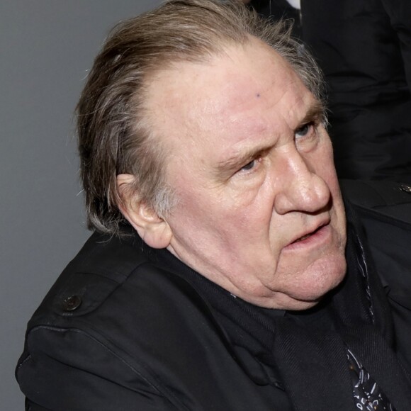 Gérard Depardieu - Salon du livre à la porte de Versailles à Paris le 18 mars 2018. © Cédric Perrin/Bestimage
