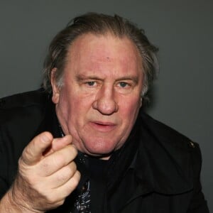 Gérard Depardieu - Salon du livre à la porte de Versailles à Paris le 18 mars 2018. © Denis Guignebourg/Bestimage