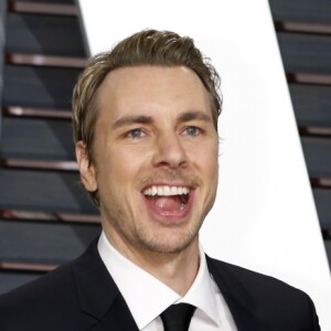 Dax Shepard et sa femme Kristen Bell - People à la soirée "Vanity Fair Oscar Party" à Hollywood, le 22 février 2015.