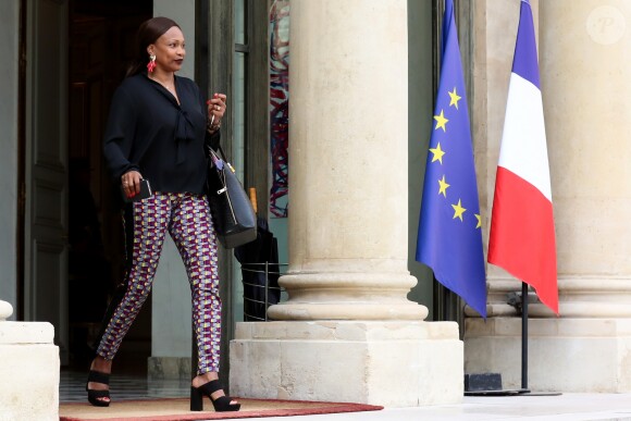 Laura Flessel-Colovic, ministre des Sports lors de la sortie du conseil des ministres du 11 juillet 2018, au palais de l'Elysée à Paris. © Stéphane Lemouton / Bestimage