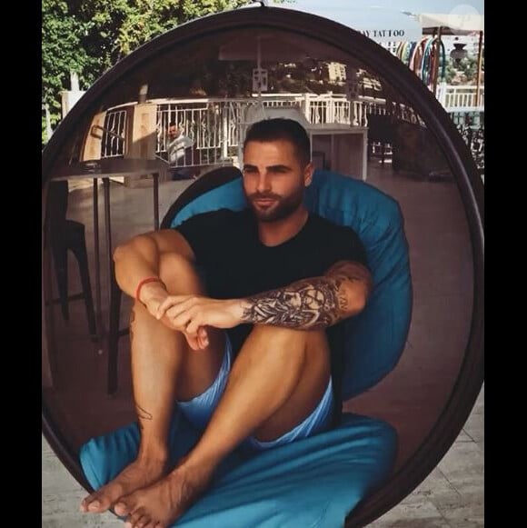 Florian de "Mariés au premier regard 2" en vacances à Antalya - Instagram, août 2018
