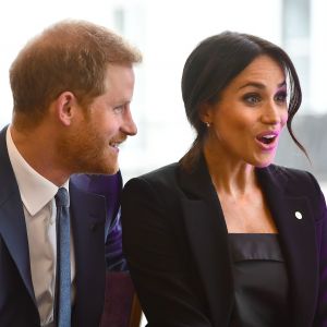 Le prince Harry, duc de Sussex, et Meghan Markle, duchesse de Sussex, ont rencontré avec plaisir les lauréats des WellChild Awards lors d'une réception avant le gala annuel de l'association WellChild à l'hôtel Royal Dorchester à Londres le 4 septembre 2018.