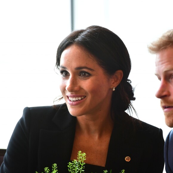 Le prince Harry, duc de Sussex, et Meghan Markle, duchesse de Sussex, ont rencontré les lauréats des WellChild Awards lors d'une réception avant le gala annuel de l'association WellChild à l'hôtel Royal Dorchester à Londres le 4 septembre 2018.