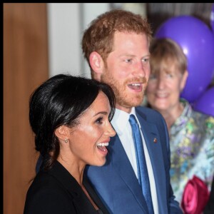 Le prince Harry et la duchesse Meghan de Sussex (Meghan Markle) lors de la soirée des WellChild Awards à l'hôtel Royal Dorchester à Londres le 4 septembre 2018.