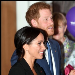 Le prince Harry et la duchesse Meghan de Sussex (Meghan Markle) lors de la soirée des WellChild Awards à l'hôtel Royal Dorchester à Londres le 4 septembre 2018.