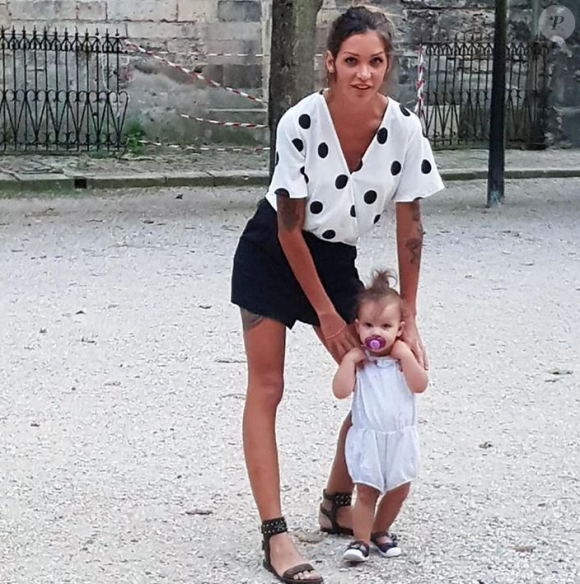Julia Paredes et sa fille Luna en Crète - Instagram, 18 août 2018