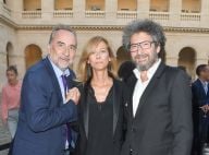 Anne Gravoin : Look sexy en cuir et discret sourire pour l'ex-madame Valls