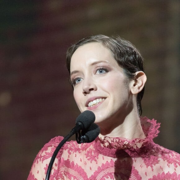 Sara Giraudeau (Cesar du meilleur second rôle féminin pour le film "Petit paysan") - 43ème cérémonie des Cesar à la salle Pleyel à Paris, le 2 mars 2018. © Dominique Jacovides - Olivier Borde / Bestimage