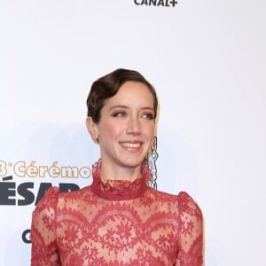 Sara Giraudeau - Photocall lors de la 43ème cérémonie des Cesar à la salle Pleyel à Paris, le 2 mars 2018. © Dominique Jacovides - Olivier Borde / Bestimage