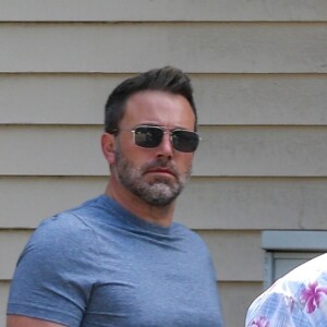 Exclusif - Ben Affleck est allé se faire couper les cheveux dans un salon de coiffure à Malibu, avant de retourner en cure de désintox. Le 8 septembre 2018
