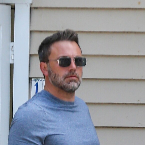 Exclusif - Ben Affleck est allé se faire couper les cheveux dans un salon de coiffure à Malibu, avant de retourner en cure de désintox. Le 8 septembre 2018