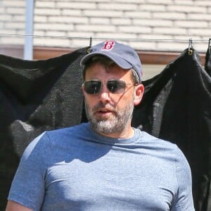 Ben Affleck devant son domicile à Los Angeles le 8 septembre 2018