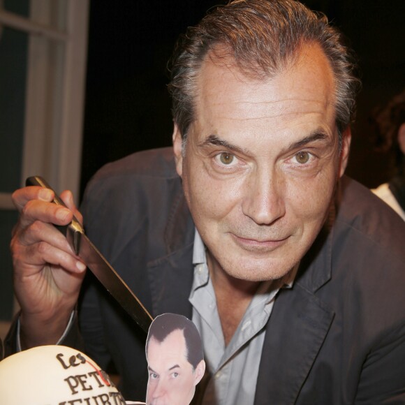 Samuel Labarthe - Soirée anniversaire pour les 10 ans de la série "Les petits meurtres d'Agatha Christie" au restaurant Chez André lors du 19ème Festival de la Fiction TV de La Rochelle. Le 15 septembre 2017 © Christophe Aubert via Bestimage