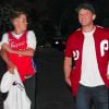 Ryan Phillippe et son fils Deacon portent le même t-shirt pour assister au concert de Post Malone au Hollywood Bowl à Los Angeles, le 28 juin 2018