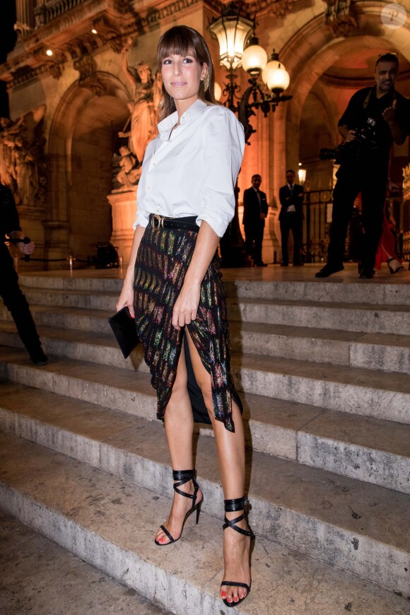 Laury Thilleman lors de la soirée du 70ème anniversaire de Longchamp à l'Opéra Garnier à Paris, France, le 11 septembre 2018. © Cyril Moreau/Bestimage