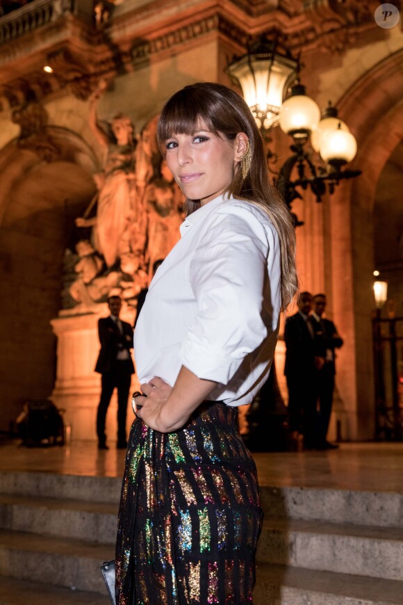 Laury Thilleman lors de la soirée du 70ème anniversaire de Longchamp à l'Opéra Garnier à Paris, France, le 11 septembre 2018. © Cyril Moreau/Bestimage