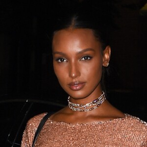 Jasmine Tookes - Arrivées et sorties de la soirée Messika à New York. Le 12 septembre 2018