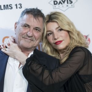 Jean-Marie Bigard et et sa femme Lola Marois (Lola Bigard) lors de l'avant-première du film "Chacun sa vie" au cinéma UGC Normandie à Paris, France, le 13 mars 2017. © Olivier Borde/Bestimage