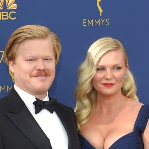 Jesse Plemons et Kirsten Dunst au 70ème Primetime Emmy Awards au théâtre Microsoft à Los Angeles, le 17 septembre 2018.