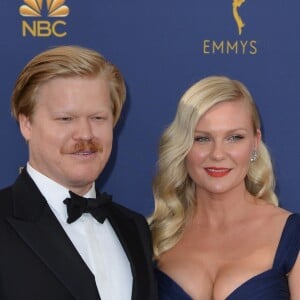 Jesse Plemons et Kirsten Dunst au 70ème Primetime Emmy Awards au théâtre Microsoft à Los Angeles, le 17 septembre 2018.