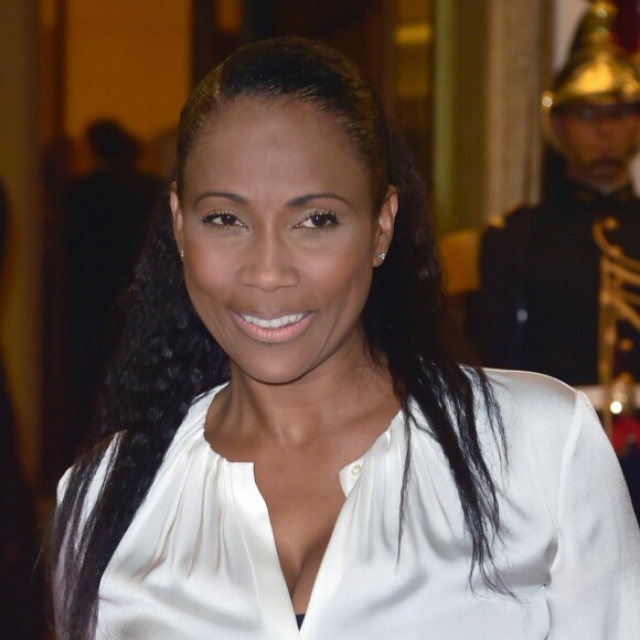 Christine Kelly - 25ème Gala de l'Espoir de la Ligue Contre le Cancer au théâtre des Champs-Elysées à Paris, France, le 17 octobre 2017. © Giancarlo Gorassini/Bestimage