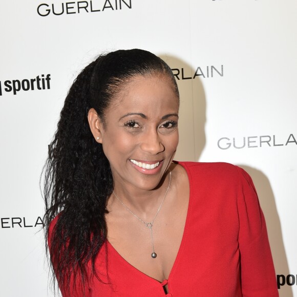Semi-exclusif - Christine Kelly - Le coq sportif et Guerlain organisent une soirée pour célébrer le lancement de leur collaboration, au flagship le coq sportif boulevard Saint-Germain à Paris, France, le 31 mai 2017. © Rachid Bellak/Bestimage