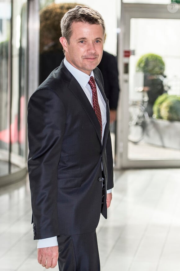 Le prince Frederik de Danemark inaugurant le 25e Congrès Mondial ITS à Copenhague, le 17 septembre 2018. SA première activité officielle suite à son opération du dos le 3 septembre.