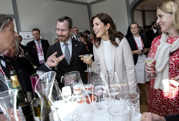 La princesse Mary de Danemark en visite officielle en Finlande le 13 septembre 2018