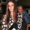 Exclusif - Sandra Bullock quitte le restaurant Mr Chow après avoir célébré son 54ème anniversaire accompagnée de son compagnon Bryan Randall et de ses enfants Louis et Laila à Beverly Hills, le 26 juillet 2018.