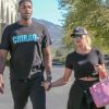 Exclusif - Khloe Kardashian et son compagnon Tristan Thompson sont allés voir le film White Boy Rick au cinéma à Calabasas. Le 16 septembre 2018.