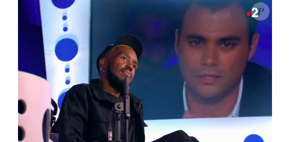 Charles Consigny crée un malaise, face au Dj Kiddy Smile, sur le plateau de "On n'est pas couché" le 22 septembre 2018 sur France 2.