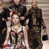 Maya Henry lors du défilé Dolce & Gabbana pour la collection Prêt-à-Porter Printemps/Eté 2019 lors de la Fashion Week de Milan, Italie, le 23 septembre 2018.