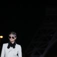 Défilé de mode "Saint Laurent" PAP printemps-été 2019 au Trocadero devant la Tour Eiffel à Paris le 25 septembre 2018 © Denis Guignebourg/BestImage