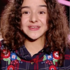 Inès dans "The Voice Kids 5" le 12 octobre 2018.