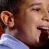 Ismaël dans "The Voice Kids 5" sur TF1 le 12 octobre 2018.